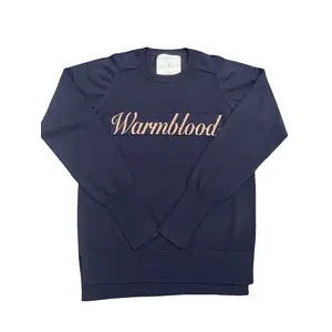 70 Degrees 70° - The Warmblood Sweater - Classic Tan/Navy