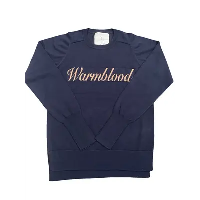 70 Degrees 70° - The Warmblood Sweater - Classic Tan/Navy