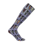 AWST int'l AWST Int'l - Look A Head Socks - Purple, STD