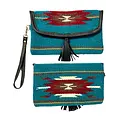 El Paso Saddle Blanket El Paso Saddleblanket - Wool Wristlet Purse