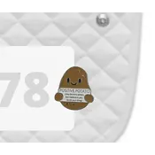 Dubois Cheval Dubois Cheval - Positive Potato Number Pin