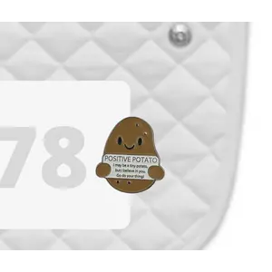 Dubois Cheval Dubois Cheval - Positive Potato Number Pin