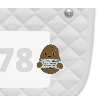 Dubois Cheval Dubois Cheval - Positive Potato Number Pin