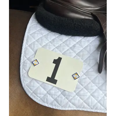 Dubois Cheval Dubois Cheval - Double Clear Number Pin Charm