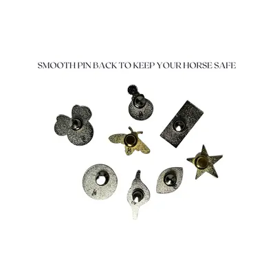 Dubois Cheval Dubois Cheval - Double Clear Number Pin Charm