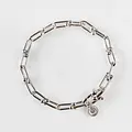 Urban Equestrian Urban Equestiran - Bellamy - Horseshoe Link Equestrian Bracelet - Silver