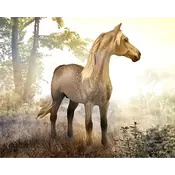 Breyer Breyer Collectable - Morgan Stallion - Silver Grulla