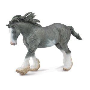 Breyer Breyer Collectibles Clydesdale Stallion Black- Sabino Roan