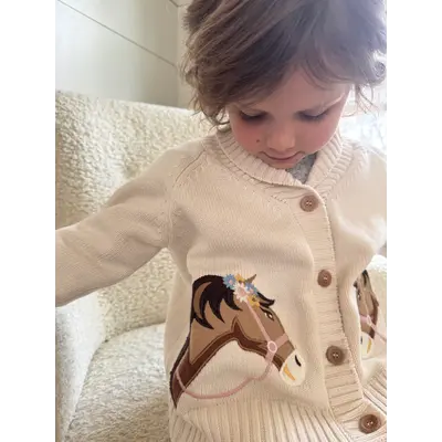 Bridle Up Hope Bridle Up Hope - Gallup & Grace Kid’s Cardigan -
