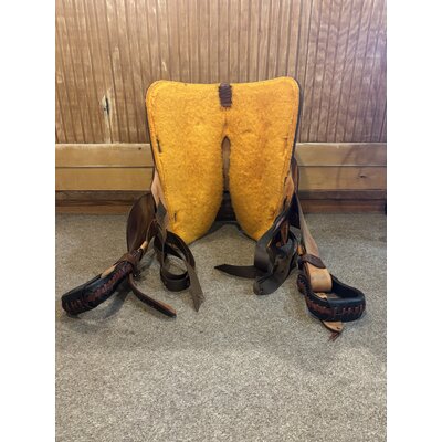Used Greenville Billy Cook Barrel Saddle 15" Wide