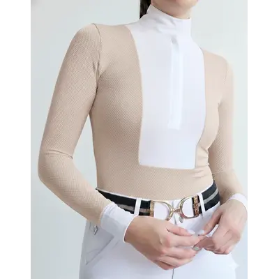 70 Degrees 70° The Zephyr Mesh Long Sleeve Bib Show Shirt