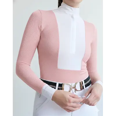 70 Degrees 70° The Zephyr Mesh Long Sleeve Bib Show Shirt