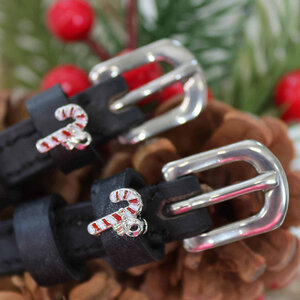 ManeJane D&S - Candy Cane Spur Straps - 18"