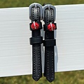 ManeJane D&S - Red Lady Bug Spur Straps - 18"