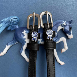 ManeJane D&S - Blue Ribbon Spur Straps - 18"