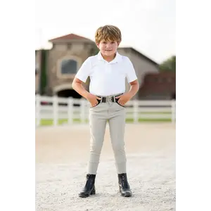 FreeRide Equestrian FreeRide Equestrian - Boys Pro Knee Patch Breeches -