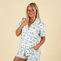 KatyDid KatyDid - Lucky Cowgirl Short Pajama Set
