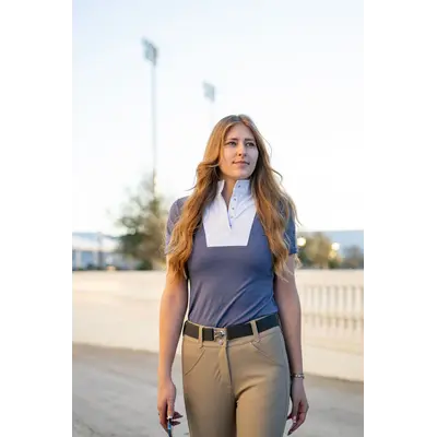 FreeRide Equestrian FreeRide Eq. Amelia Short Sleeve Show Shirt