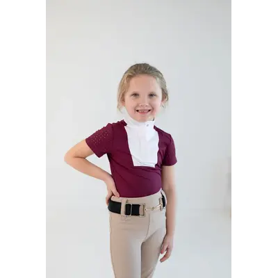 FreeRide Equestrian FreeRide Eq. - Children’s Amelia Short Sleeve Show Shirt