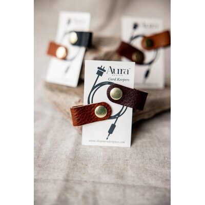 Aura Design Co Aura Design Leather Cord Snaps