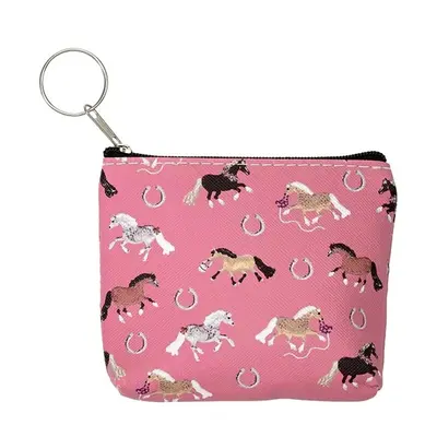 AWST int'l AWST Int'l - Lila Puff Pony Coin Purses - Assorted