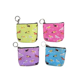 AWST int'l AWST Int'l - Lila Puff Pony Coin Purses - Assorted
