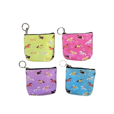 AWST int'l AWST Int'l - Lila Puff Pony Coin Purses - Assorted