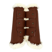 16C Leatherette Brushing Boots