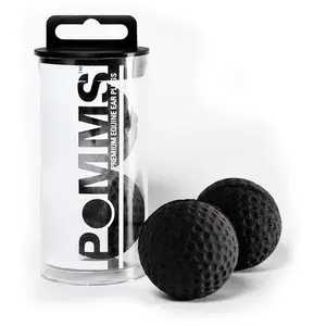 Pomms - 2pk Earplugs Black Horse