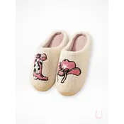 Bridle Up Hope Bridle Up Hope-Cowgirl Chic Slippers
