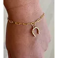 Bridle Up Hope Hope Horseshoe Bracelet