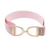 Hutson x Ellany Ellany Pinkalicious - 1.5” Gold Stirrup Elastic Belt