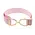 Hutson x Ellany Ellany Pinkalicious - 1.5” Gold Stirrup Elastic Belt