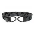 Hutson x Ellany Ellany Black Camo - 1.5” Black Stirrup Elastic Belt