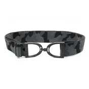 Hutson x Ellany Ellany Black Camo - 1.5” Black Stirrup Elastic Belt
