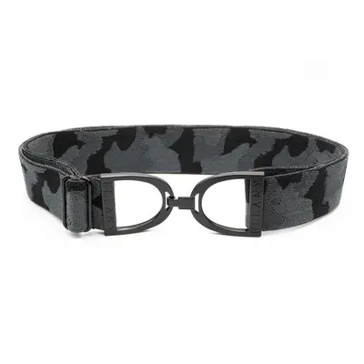 Hutson x Ellany Ellany Black Camo - 1.5” Black Stirrup Elastic Belt