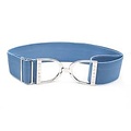 Hutson x Ellany Ellany Cornflower - 2" Silver Stirrup Elastic Belt