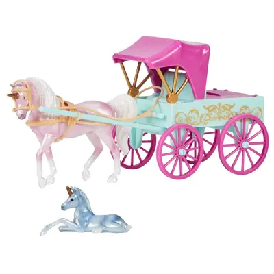 Breyer Breyer - Magic Unicorn Carriage & Foal
