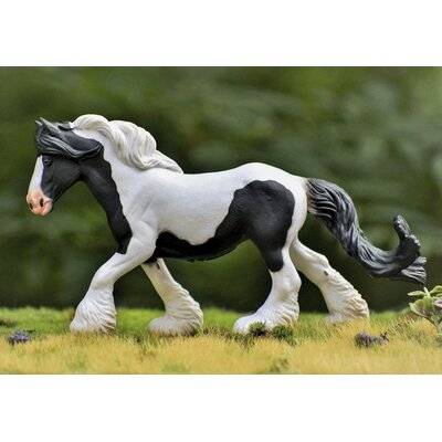 Breyer Breyer - CollectA Gyspy Mare - Black and White Piebald