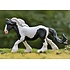 Breyer Breyer - CollectA Gyspy Mare - Black and White Piebald