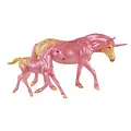 Breyer Breyer - Cotton Sparkle & Sugar Puff - Unicorn & Foal