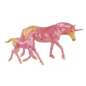Breyer Breyer - Cotton Sparkle & Sugar Puff - Unicorn & Foal