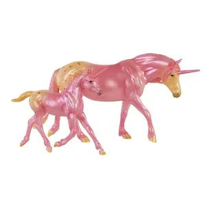 Breyer Breyer - Cotton Sparkle & Sugar Puff - Unicorn & Foal