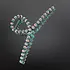 Westrian Westrian Int. - Western Navajo Pearl Inspired Claw Clip - Turquoise