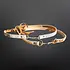 Westrian Westrian Hair On Cowhide Leather Snaffle Bit Hat Band