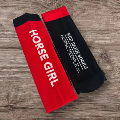 Red Barn Socks Red Barn Socks - Horse Girl