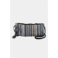 Faire Mary Frances - Day Dreamer Denim Rainbow Leather Handbag