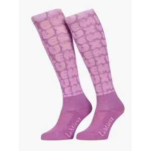 LeMieux LeMieux SP 26' - Footsie Socks Bubble Font