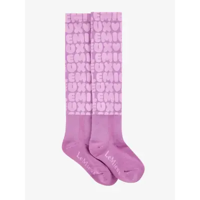 LeMieux LeMieux SP 26' - Footsie Socks Bubble Font