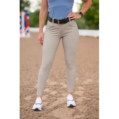 FreeRide Equestrian FreeRide Eq. PRO Breeches - Knee Patch - Sand